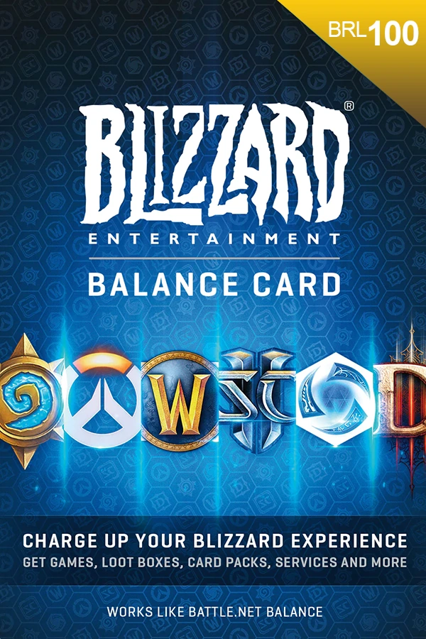 Blizzard Battle Gift Card 100 BRL <br> brazil<br> <br> Price : $ 17,43 <br> <br> 