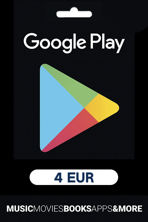 ▶️ Google Play Gift Card <br>🎯 Location: Germany <br>💵 Value: 4 EURO <br><br>───── ⋆⋅☆⋅⋆ ─────<br><br>💲 Price: 3,53 USD