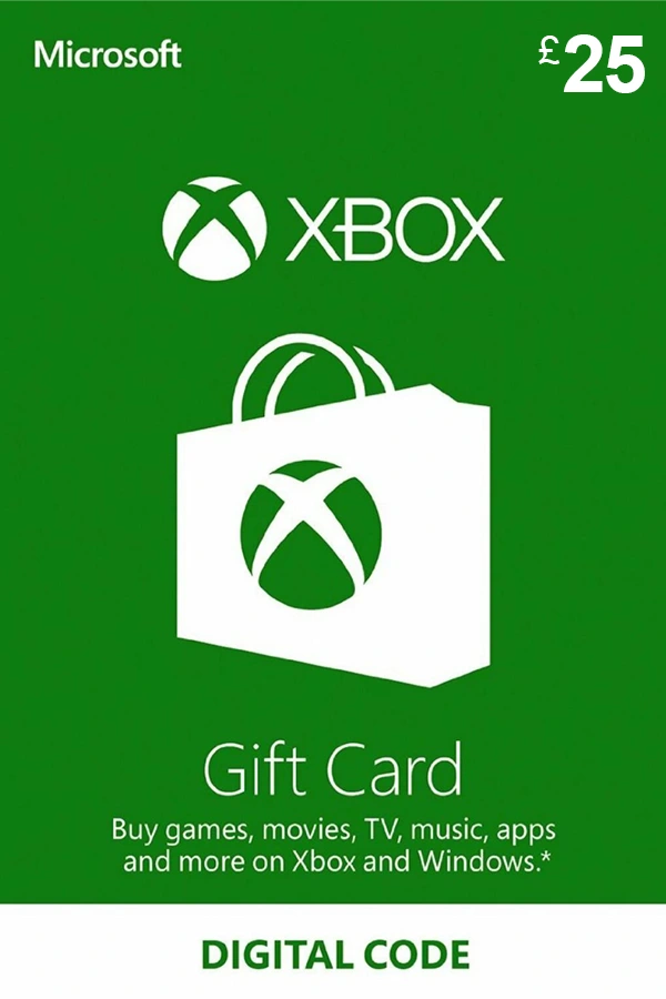 ▶️ Microsoft Xbox Live Gift Card <br>🎯 Location: United Kingdom <br>💵 Value: 25 GBP <br><br>───── ⋆⋅☆⋅⋆ ─────<br><br>💲 Price: 24,29 USD