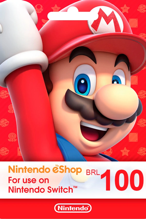 Nintendo eShop Gift Card <br>  100 BRL <br> brazil<br> <br> Price : $ 13,67 <br> <br> 