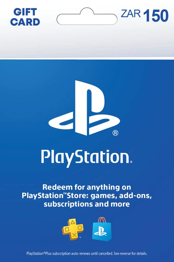 ▶️ PSN Gift Card <br>🎯 Location: South Africa <br>💵 Value: 150 ZAR <br><br>───── ⋆⋅☆⋅⋆ ─────<br><br>💲 Price: 13,46 USD