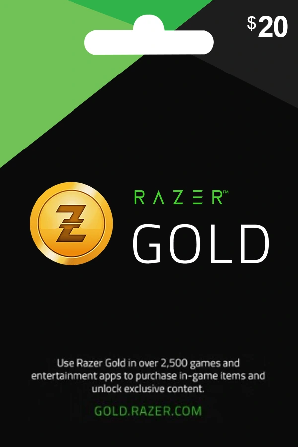 Razer Gold Gift Card 20 USD <br> United States<br> <br> Price : $ 15,6 <br> <br> 