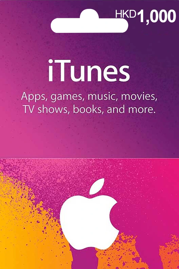 ▶️ iTunes Gift Card <br>🎯 Location: Hong Kong <br>💵 Value: 1000 HKD <br><br>───── ⋆⋅☆⋅⋆ ─────<br><br>💲 Price: 131,25 USD