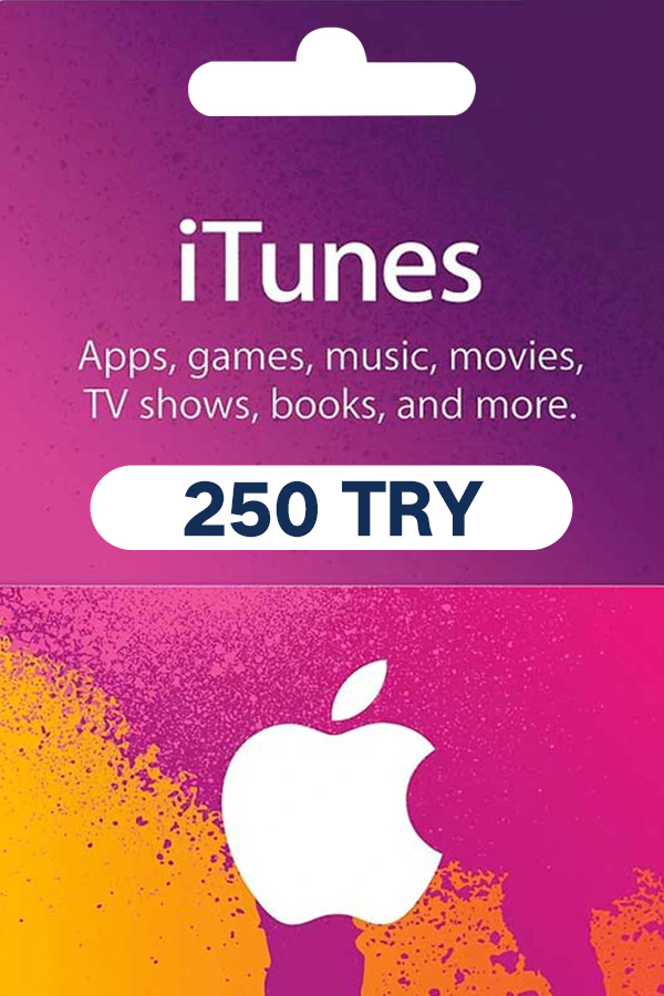 iTunes Gift Card 250 TRY <br> Turkey<br> <br> Price : $ 6,07 <br> <br> 