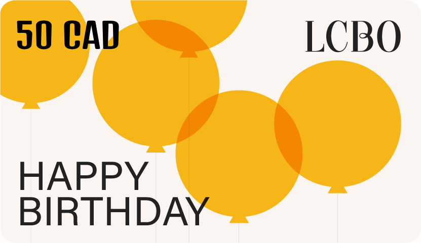 ▶️ LCBO Gift Card - Birthday <br>🎯 Location: Canada <br>💵 Value: 50 CAD <br><br>───── ⋆⋅☆⋅⋆ ─────<br><br>💲 Price: 34 CAD
