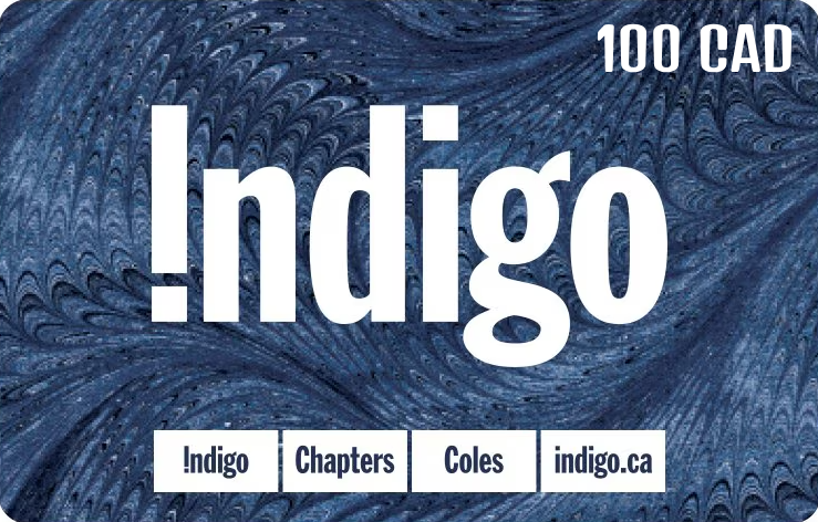 Indigo Gift Card 100 CAD <br> Canada <br> <br> Price: $ 52.5