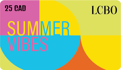 LCBO Gift Card  25 CAD <br>  Summer Vibes <br> <br> Price: 17 CAD