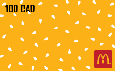 Mcdonald's Gift Card 100 CAD <br> McDonald's Sesame Seeds <br> <br> Price: 75 CAD